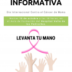 El Área Sanitaria Norte de Córdoba organiza una jornada informativa sobre el cáncer de mama